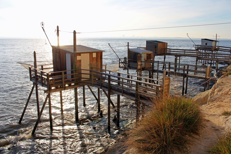 carrelets, Meschers sur Gironde